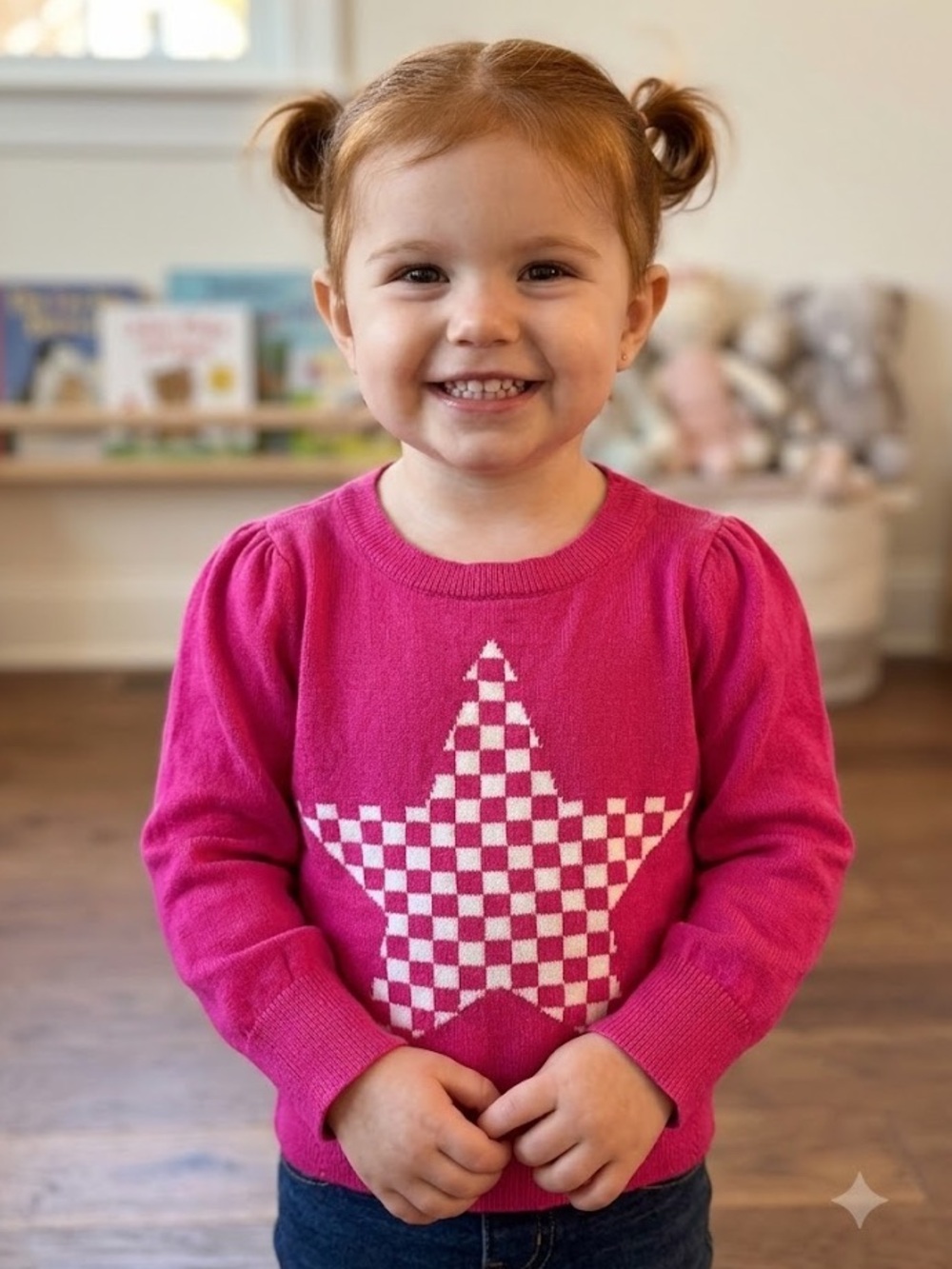 Gap 100% cotton sweater with star
